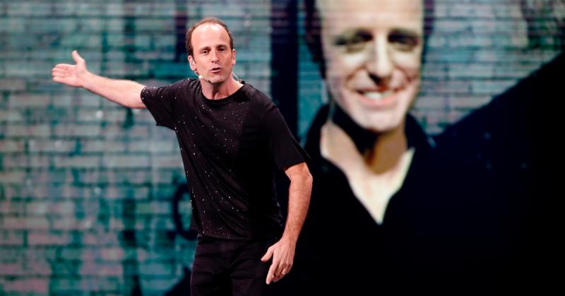 Stefan Kramer sorprendió en el programa Estamos Invitados (2014) al realizar 17 minutos en 3 minutos / Créditos: Agencia Uno