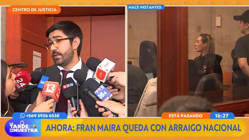 Abogado de Fran Maira en "La tarde es nuestra"