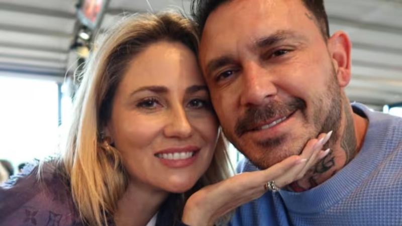 Gissella Gallardo y Mauricio Pinilla.