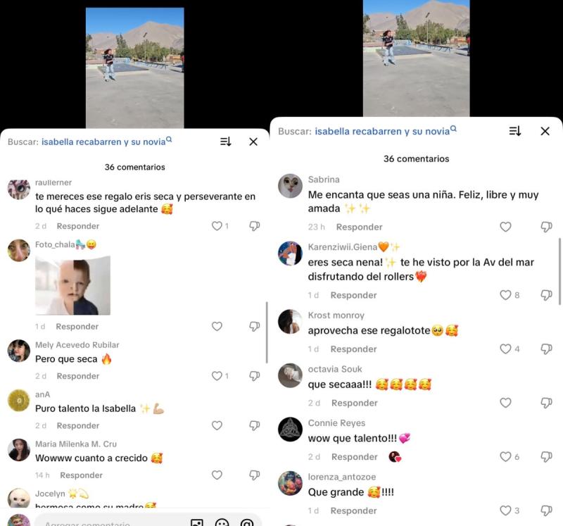 Hija de Camila Recabarren sorprende con lo grande que está | TikTok