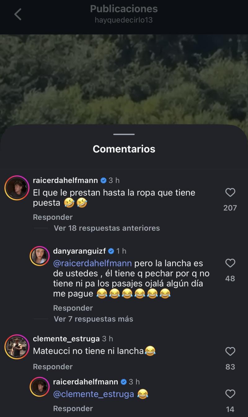 Daniela Aránguiz arremete contra Luis Mateucci por sus palabras a Cuco y Rai.