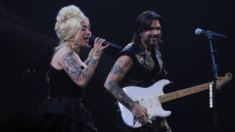 Juanes y Mon Laferte en Viña 2026 | Créditos: Agencia Uno
