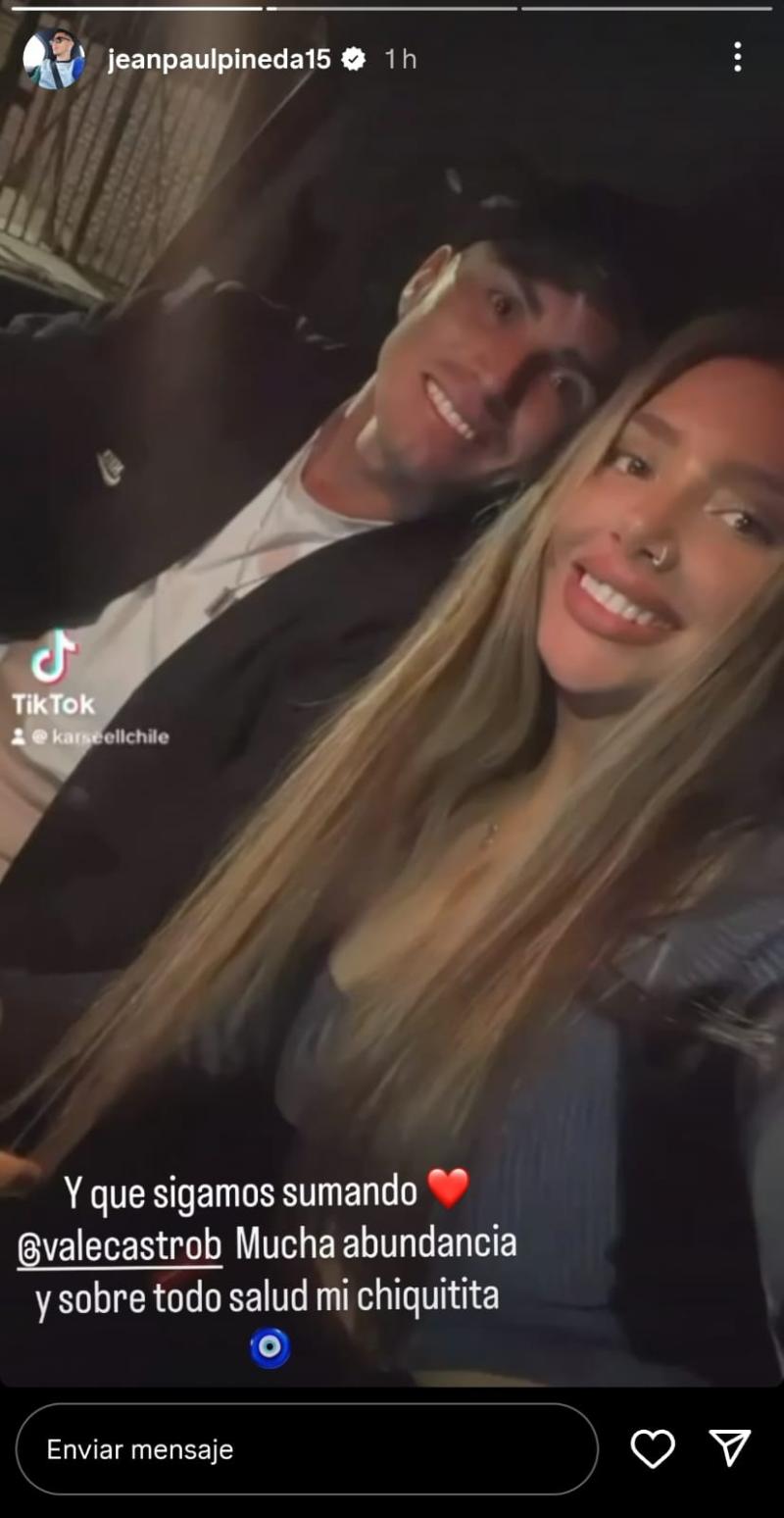 Jean Paul Pineda y Valentina Castro - Instagram
