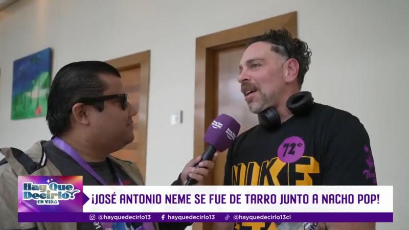 José Antonio Neme en "¡Hay que decirlo!"