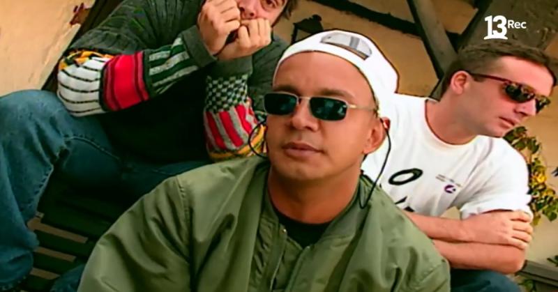 Angélica Castro entrevistó a Los Pericos para el programa Más Música (1994)