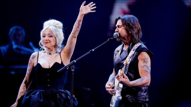 Juanes y Mon Laferte en Viña 2026 | Créditos: Agencia Uno