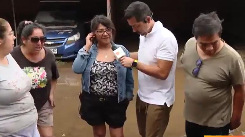 Vania, vecina afectada en Maipú que perdió a su perro