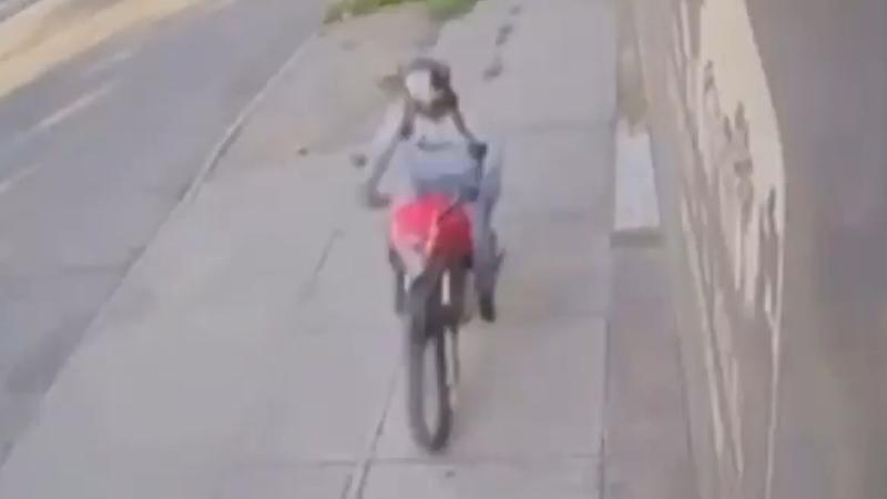 El posible motochorro responsable de atropello y muerte en Maipú