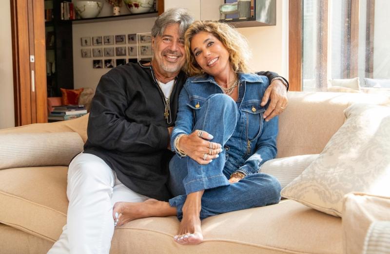 Miguelo y Andrea Yarur, cuando se encontraban casados | Captura