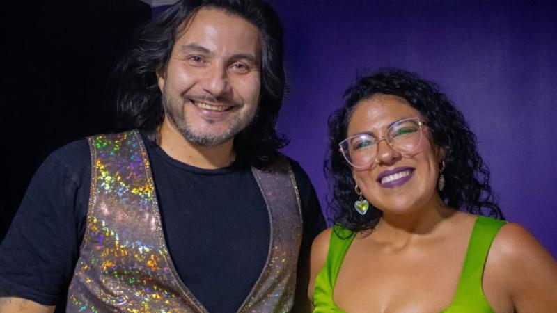 Monse Jerez con Felipe Avello - Créditos: Instagram