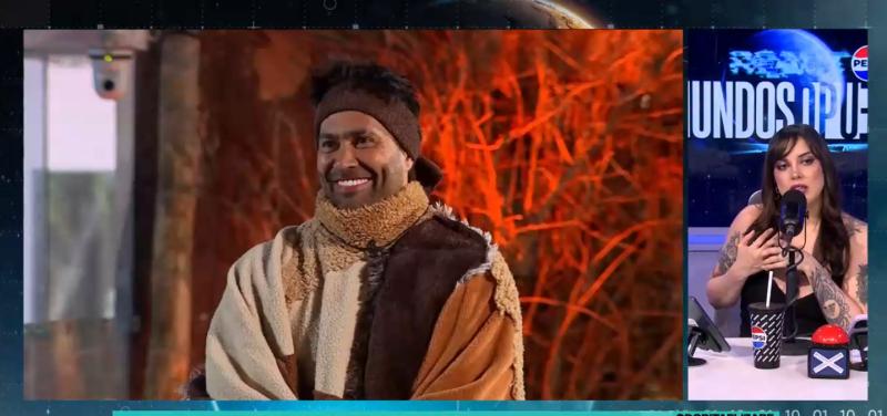 Natu Urtubias en el react de Mundos Opuestos