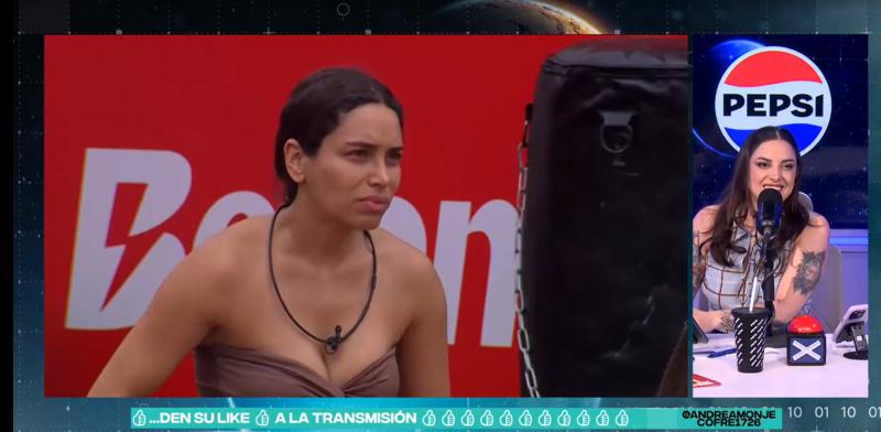 Natu Urtubias en el react de Mundos Opuestos