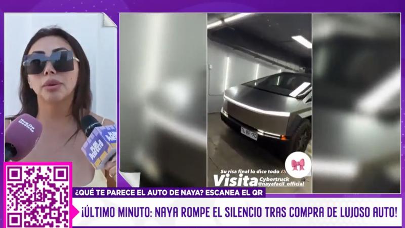 Naya Fácil hablando de su nuevo auto en "¡Hay que decirlo!"