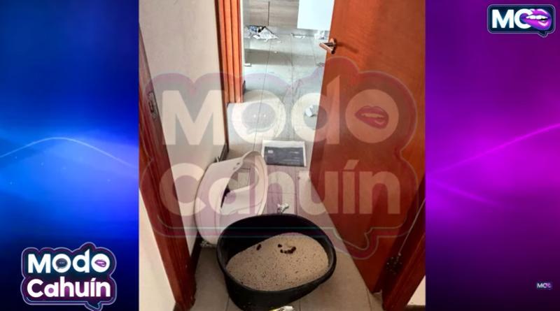 Así quedó el departamento de Pancha Merino tras abandonarlo | Captura Modo Cahuin