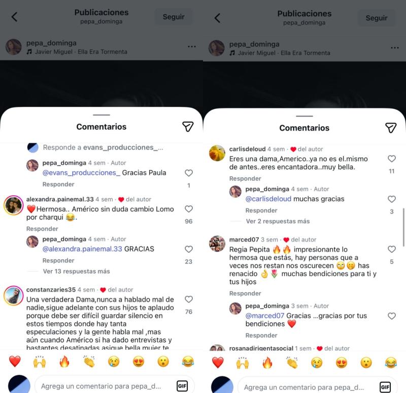 Polémicos "Me gusta" de Pepa contra Yamila previo al quiebre con Américo | Instagram