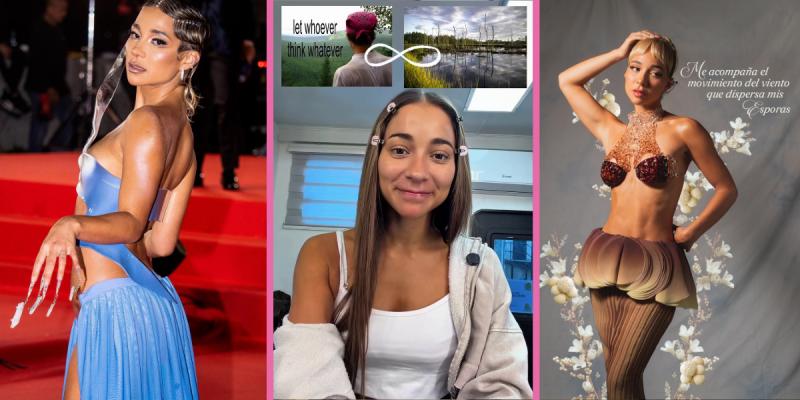 Princesa Alba y sus vestidos anteriores de la Gala del Festival de Viña. Créditos: Instagram.