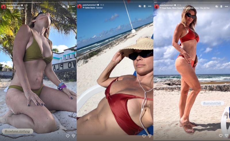 Pancha Merino se muestra al natural en bikini | Instagram