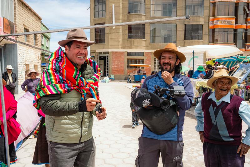Pancho Saavedra en Lugares que hablan. Créditos: Canal 13