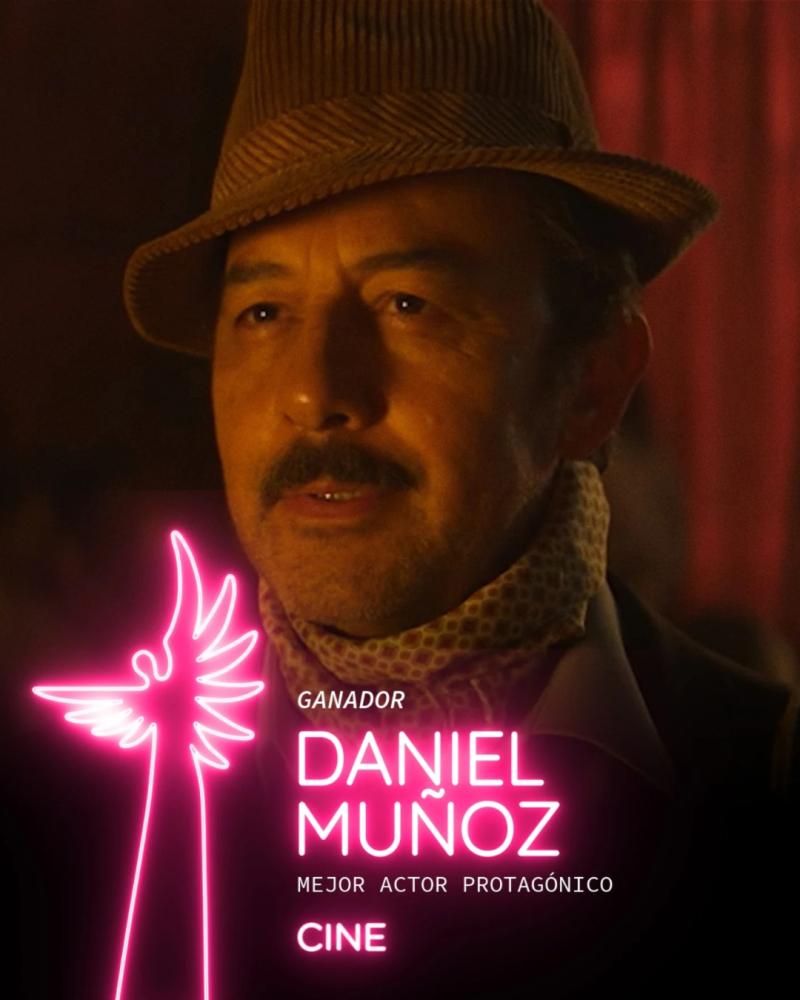 Daniel Muñoz es reconocido en los Premios Caleuche 2026 / Créditos: Instagram @somoschileactores