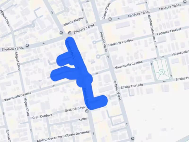 Corte de luz en Providencia - Enel