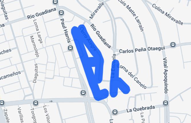 Corte de luz en Las Condes