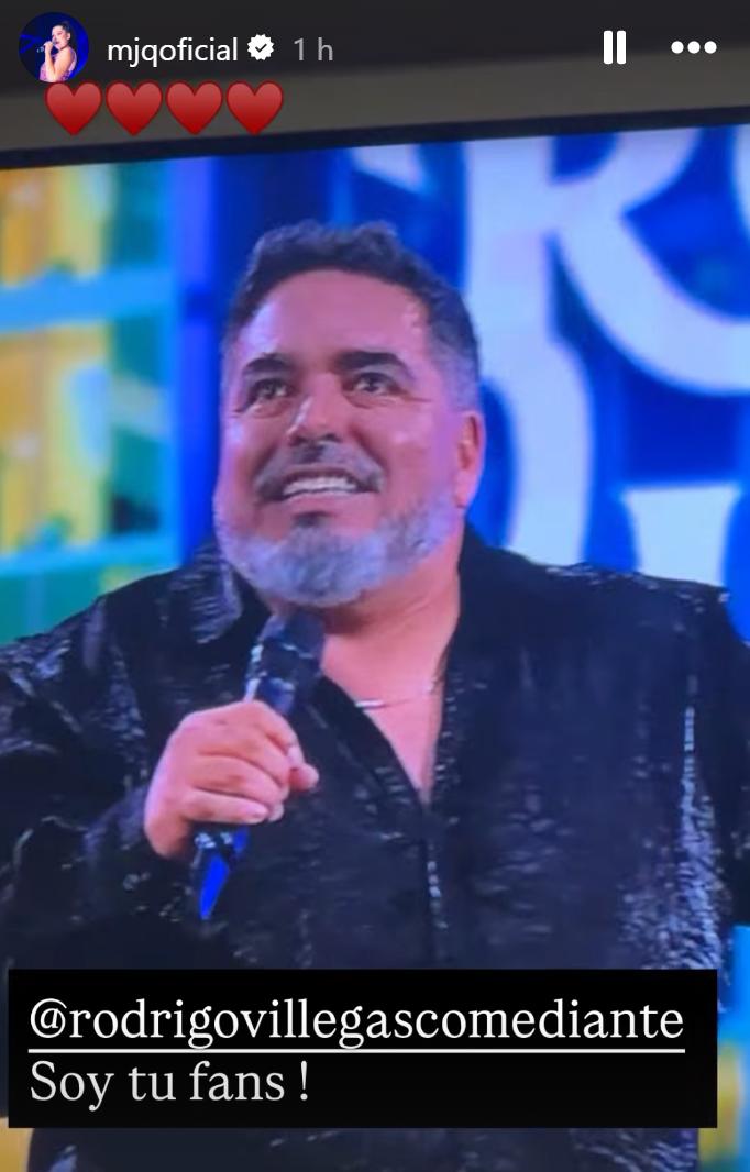 El mensaje de María José Quintanilla a Rodrigo Villegas