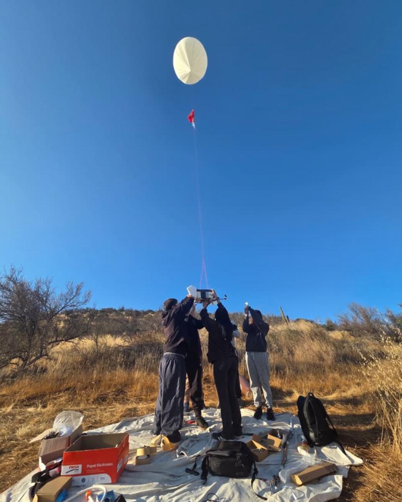 El proyecto escolar científico STAX3PLORER / Créditos: Instagram @stax3plorer