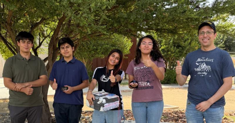 El proyecto escolar científico STAX3PLORER / Créditos: Instagram @corporacioncolina