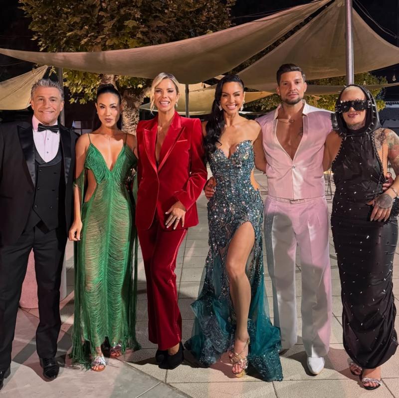 Luis Mateucci junto a sus compañeros de "El Internado" - Instagram