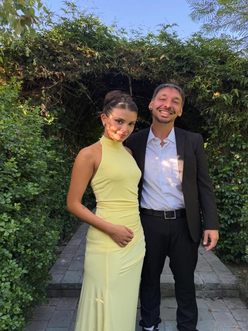 El particular detalle que llamó la atención en foto de Rodrigo Gallina y Cony Capelli | Instagram