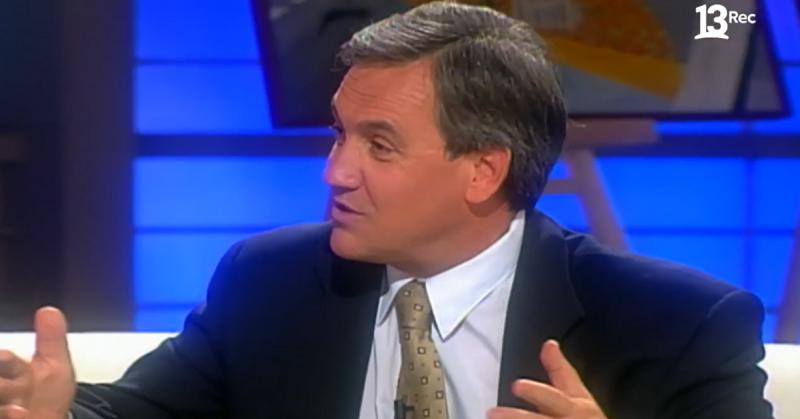 Sebastián Piñera en La noche de Cecilia, 1999