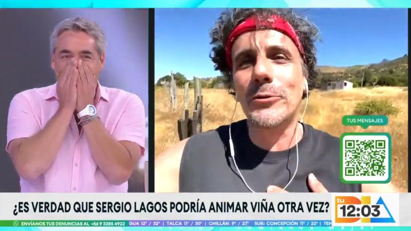Sergio Lagos en "Tu Día"