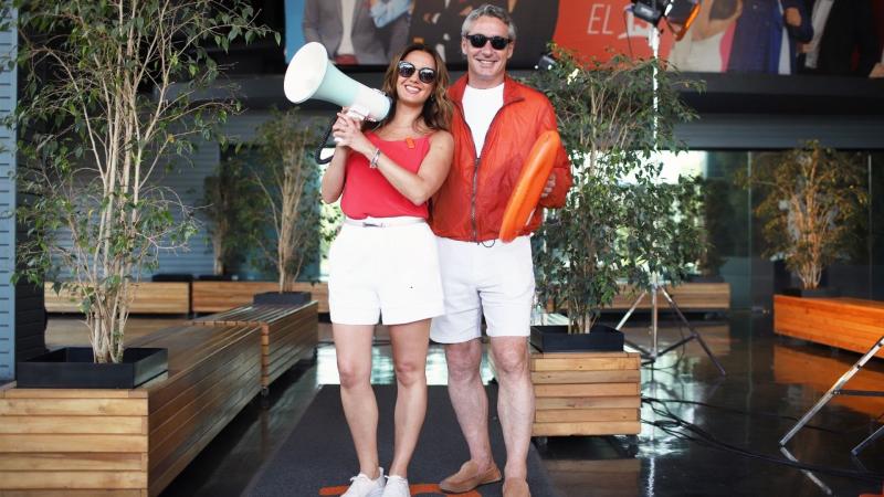 José Luis Repenning y Priscilla Vargas de "Tu Día"