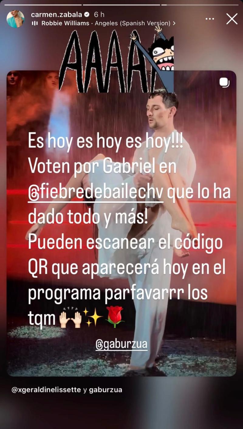 El mensaje de apoyo de Carmen Zavala a Gabriel Urzúa - Instagram