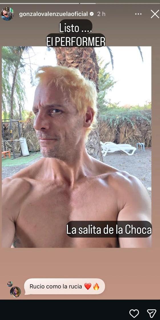 Gonzalo Valenzuela con nuevo look para proyecto laboral - Instagram