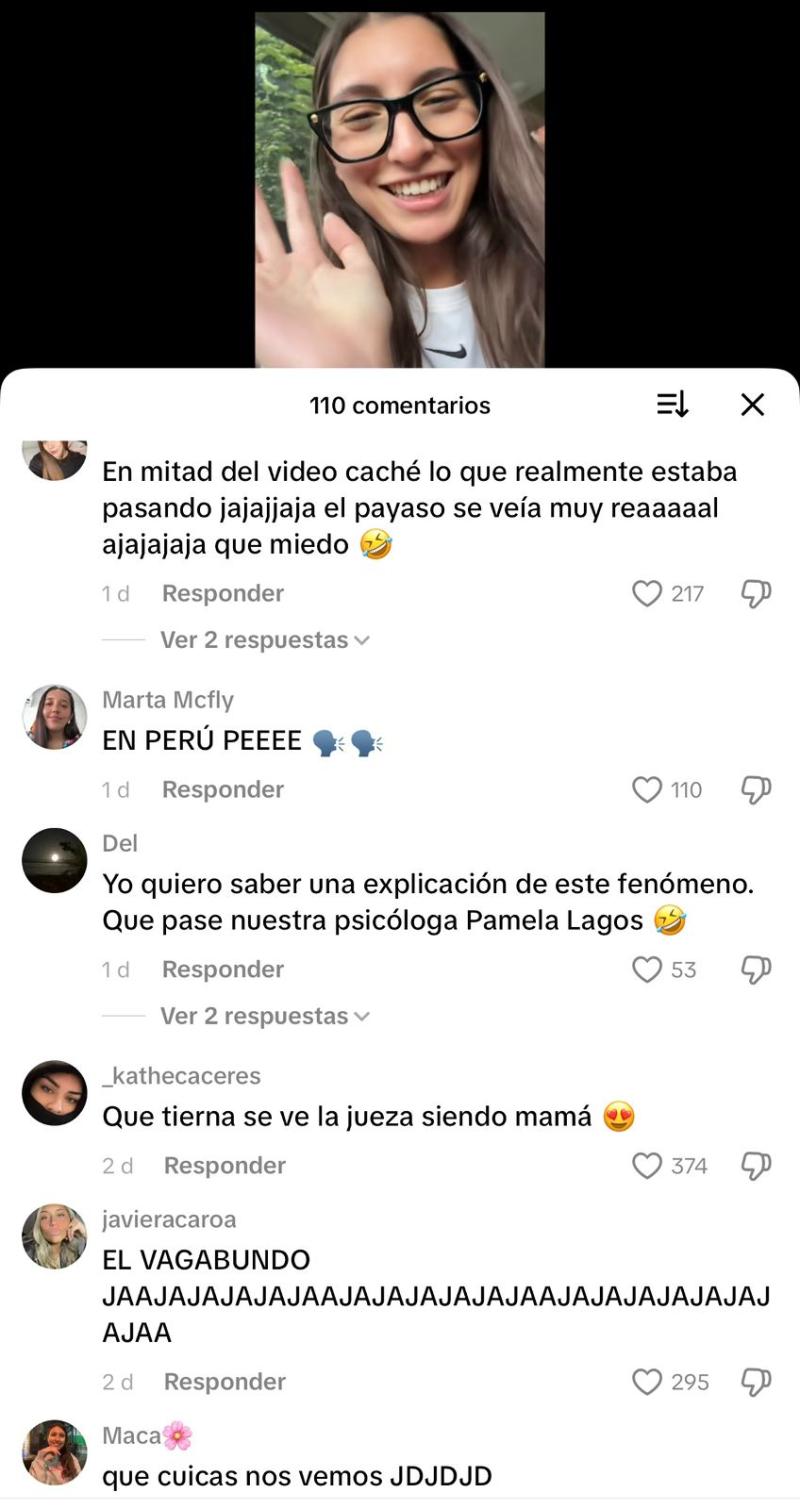 Carmen Gloria Arroyo fue víctima de viral broma de su hija - Captura Tiktok