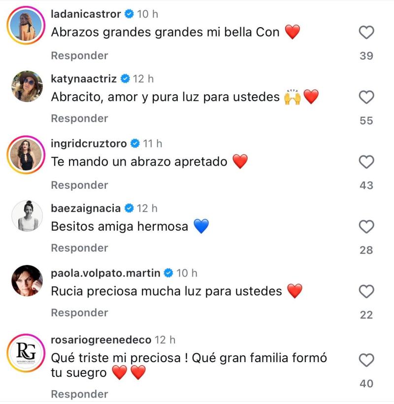 Comentarios en post de Constanza Mackenna | Instagram
