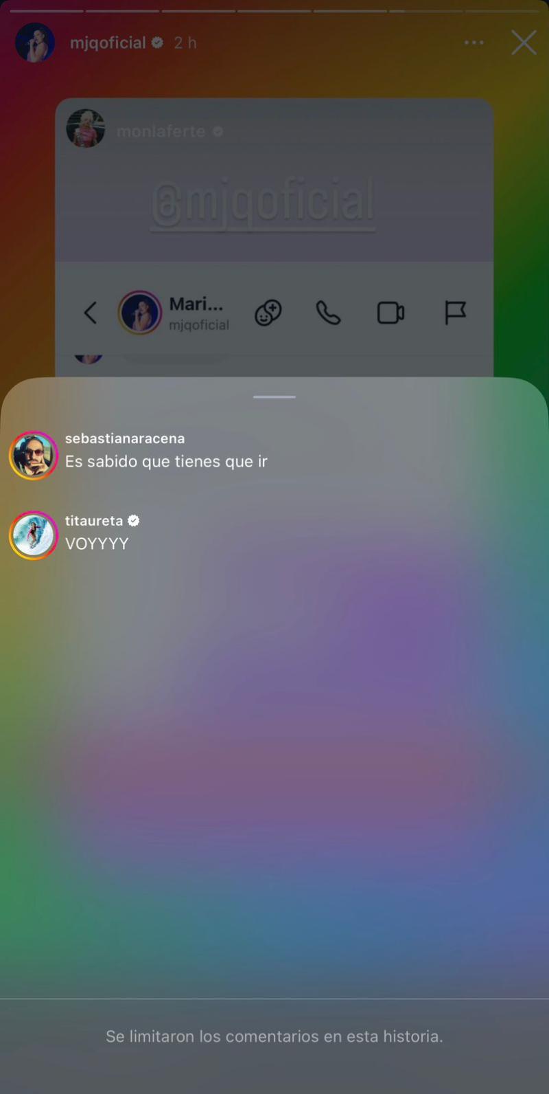 María José Quintanilla compartió el mensaje de Mon Laferte - Instagram