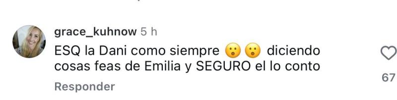 Comentarios en reel de Danilo 21 | Instagram