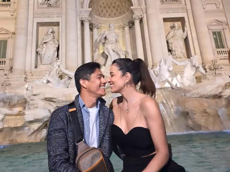 Yamila Reyna y Américo