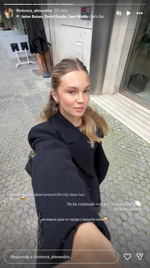 Alexandra Litvinova, modelo y pareja de Alexis Sánchez | Instagram