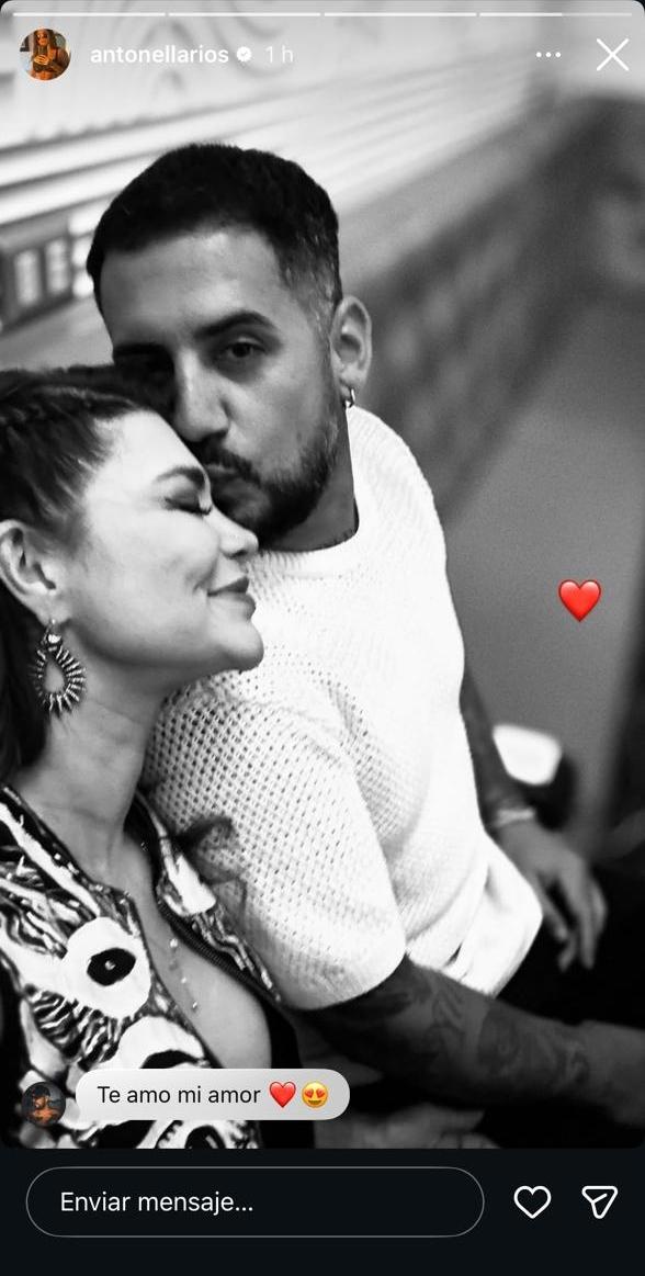 Antonella Ríos se muestra feliz con su pareja | Instagram