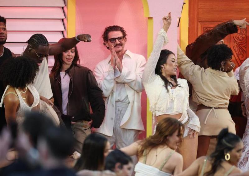 Pedro Pascal en el show de medio tiempo de Bad Bunny | AFP