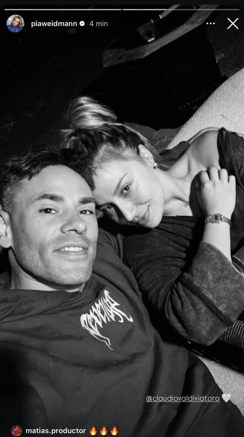 Pía Weidmann, nueva pareja de Claudio Valdivia | Instagram