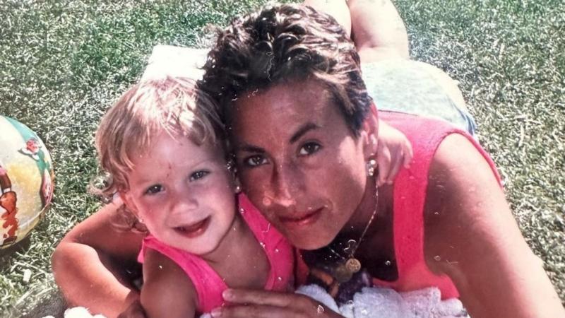 Tita Ureta y su mamá