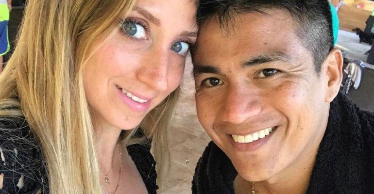 Américo y su exesposa