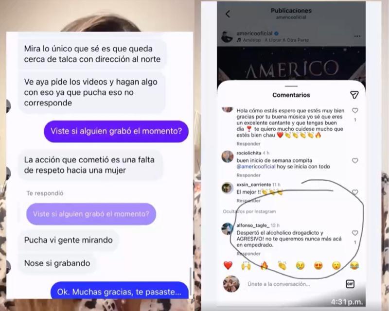La información fue compartida por Cecilia Gutiérrez a través de su cuenta de Instagram, en donde dio detalles del tenso fin de semana que pasaron como pareja | Instagram
