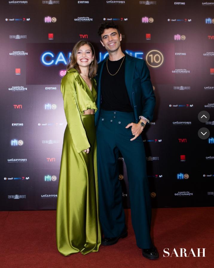 Foto de Jorge Arecheta y Octavia Bernasconi posando juntos | Revista Sarah