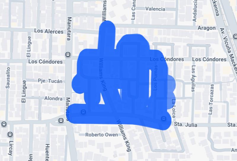 Corte de luz en La Florida