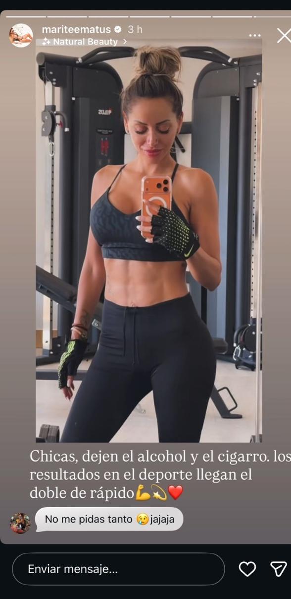 Marité Matus muestra su cambio físico | Instagram
